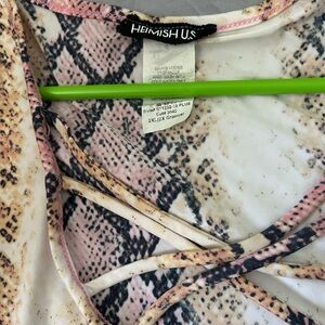 Hemish U.S. Snake Print Top